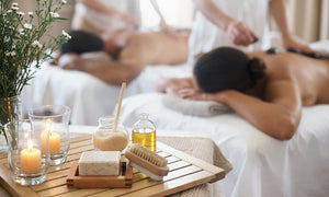 Sparadise Aromatherapy Couples Massage - 50 minutes